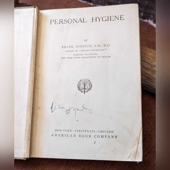 Personal Hygiene by Frank Overton 1913 Antique Hardcover Book - Picture 7 of 16